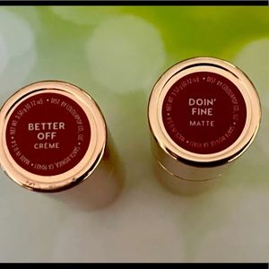 Colourpop crème and matte Disney lipsticks & Barbie lipstick + lip liner set